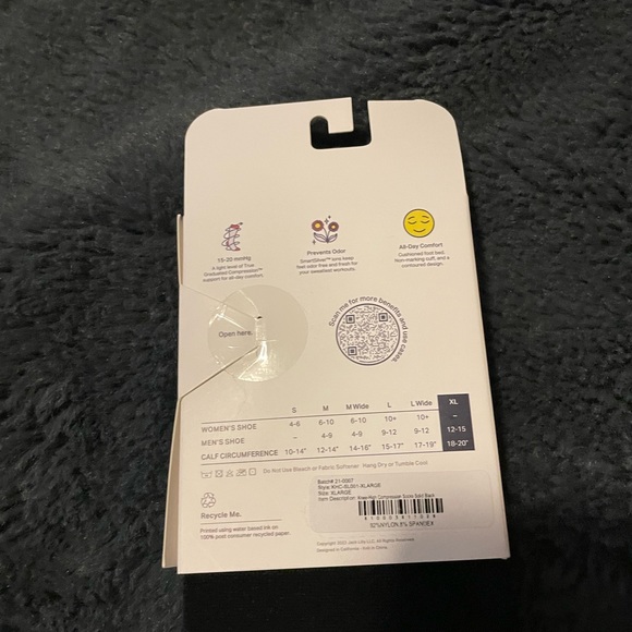 New Men’s Comrad Knee High Compression Socks-sz XL - Picture 3 of 3